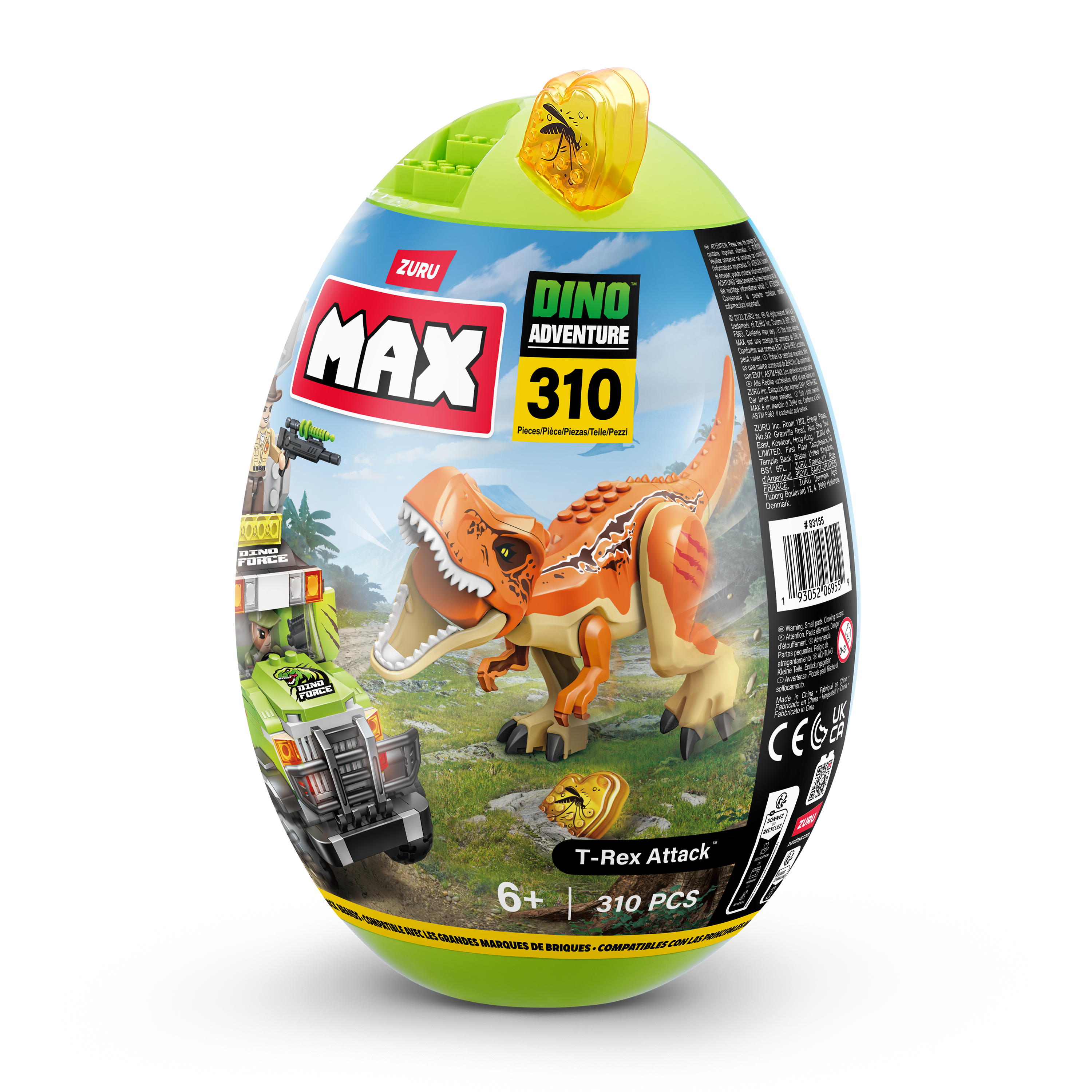 ZURU Max, Dino Adventure 310 delar