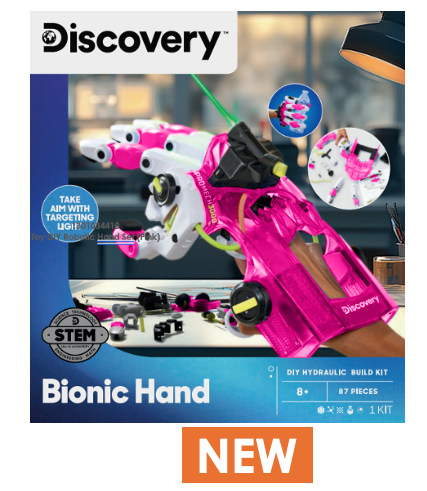 Discovery Hydraulisk Robothand Pink
