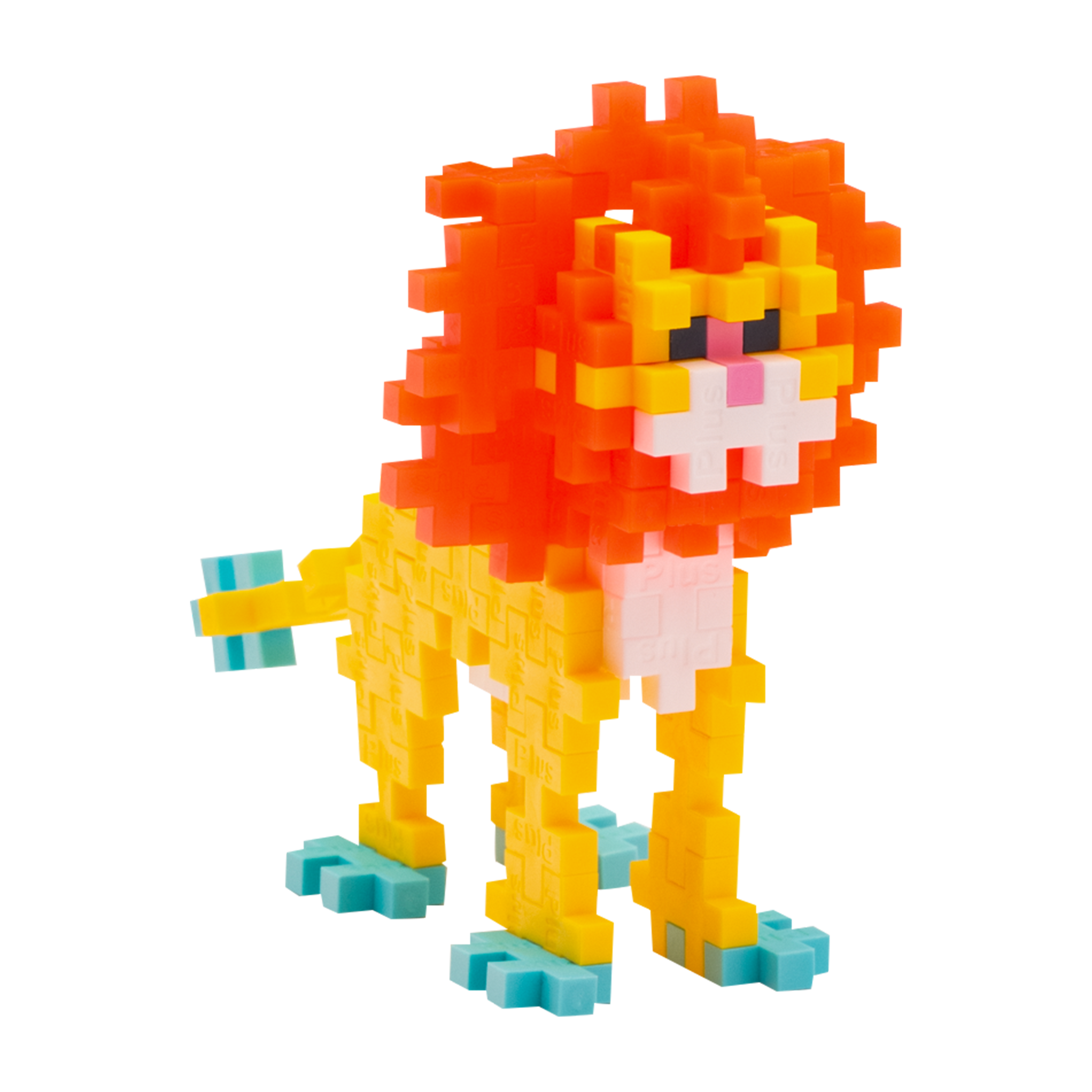 Plus-Plus - Lion / 100 pcs Tube