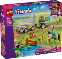 LEGO® Friends Släp med häst och föl Lekset 42695