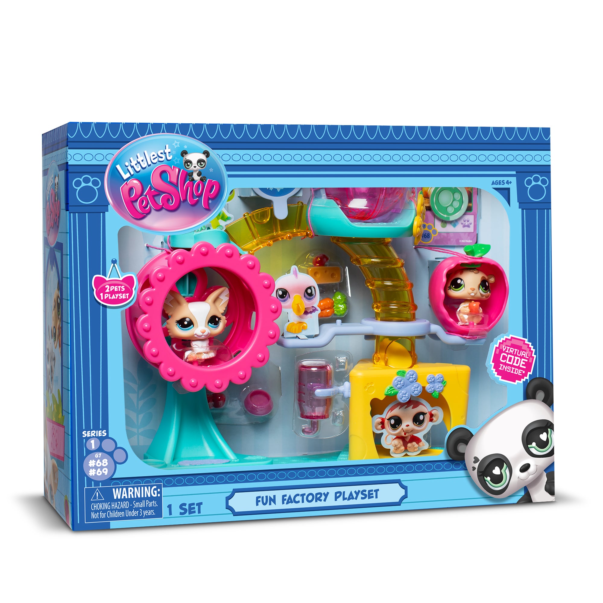 Littlest Petshop, Fun Factory Playground Playset