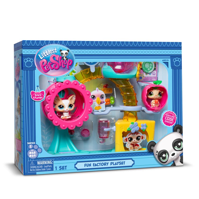 Littlest Petshop, Fun Factory Playground Playset