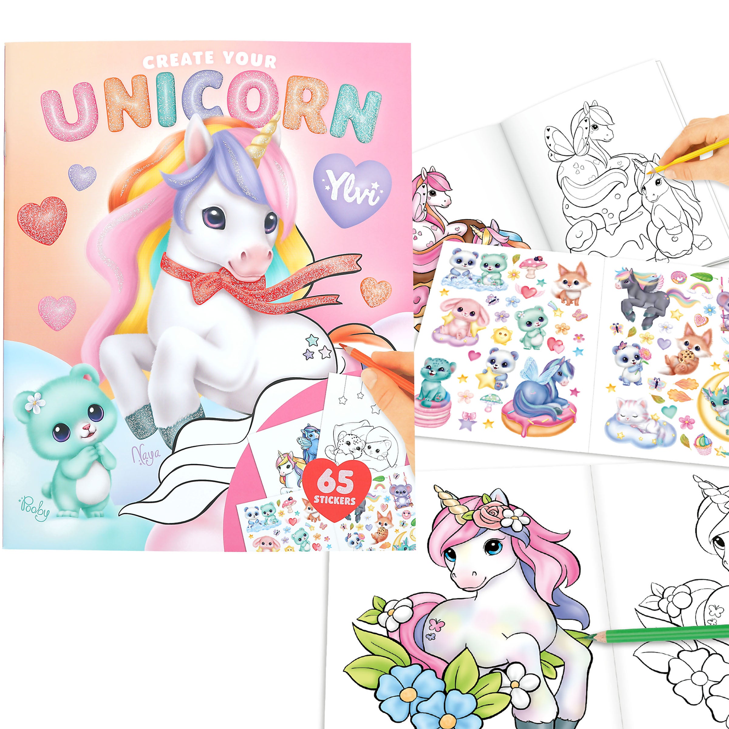 Ylvi Unicorn Målarbok 