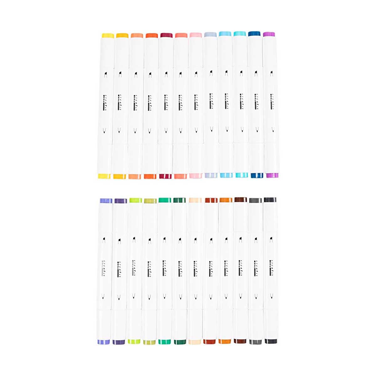 Illustrations Marker, Kompletterande Färger, Spets 1+8 Mm, 2