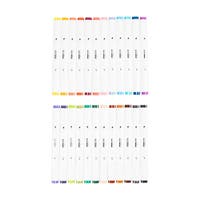 Illustrations Marker, Kompletterande Färger, Spets 1+8 Mm, 2