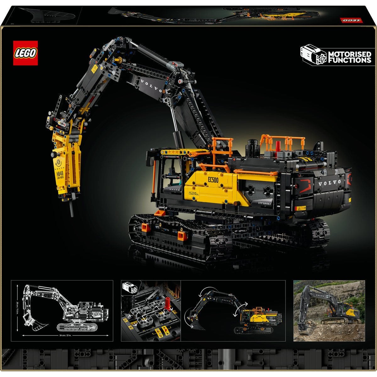 LEGO Technic 42215, Volvo EC500 Hybrid grävmaskin