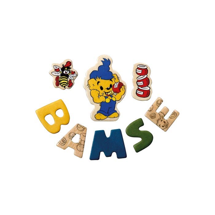 Bamse, Magnetbokstäver+Figurer