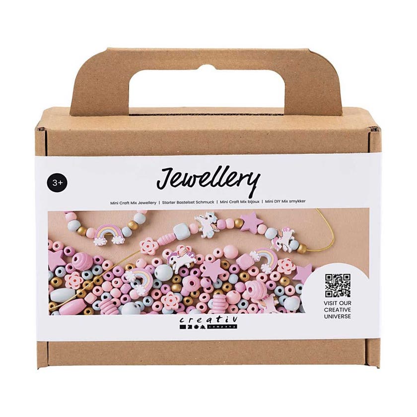 Mini Diy Mix Smycken, Pastellfärger, 1 Förp.