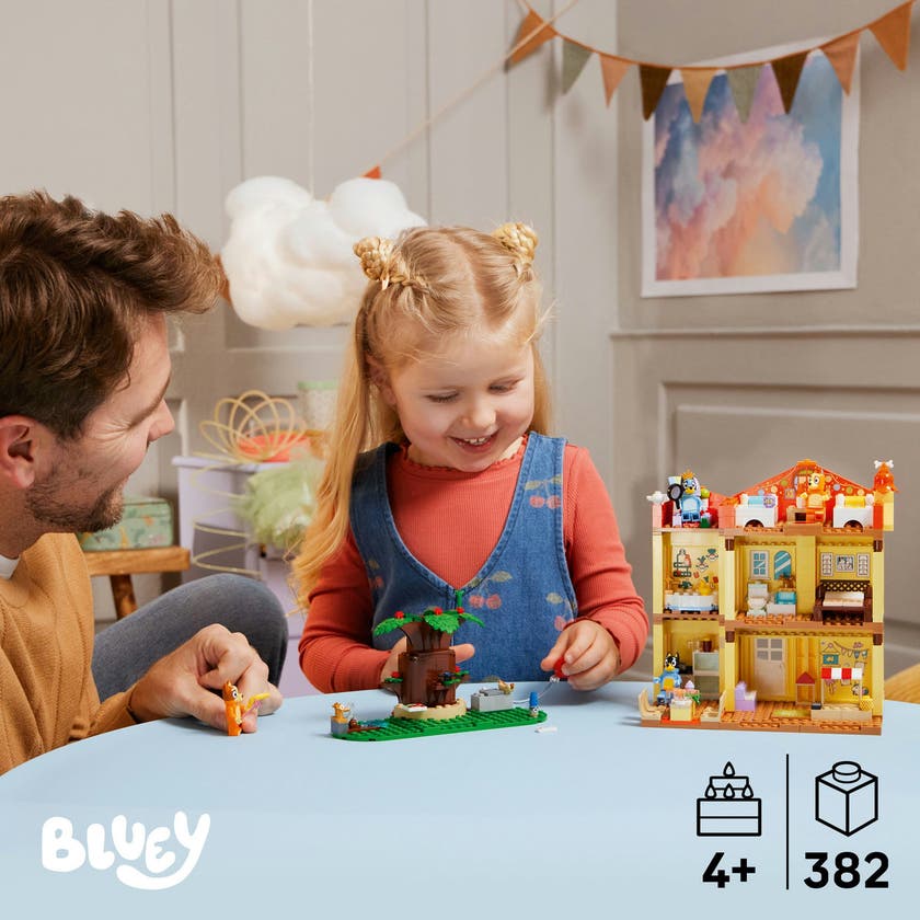 LEGO® Bluey: Blueys hus Lekset, Byggset med familjevilla 11203