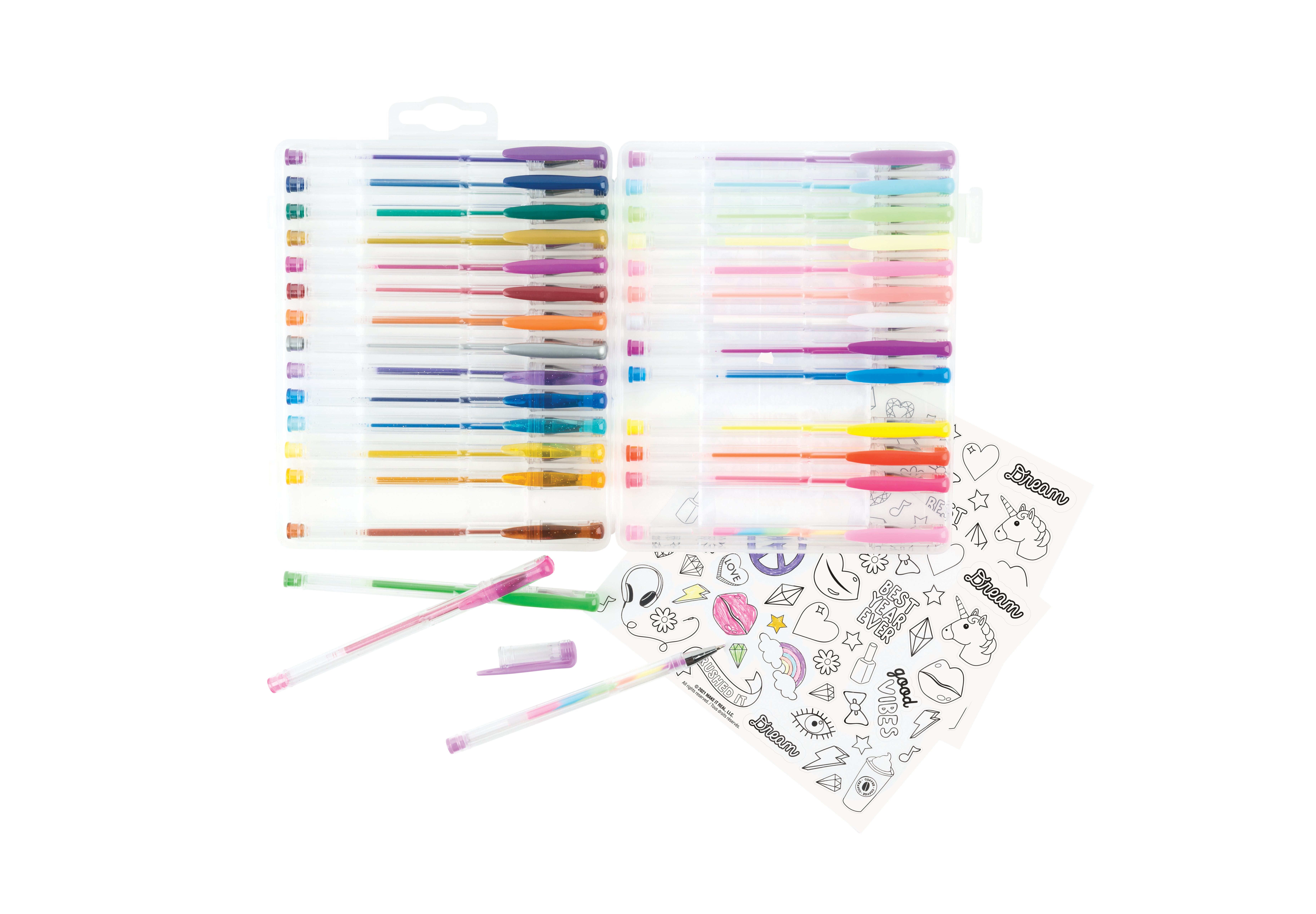 Make it Real, 30 Pieces Gel Pen Set