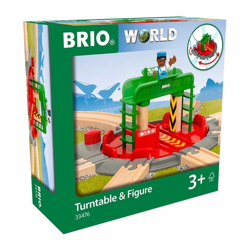 BRIO, Turntable & Figure