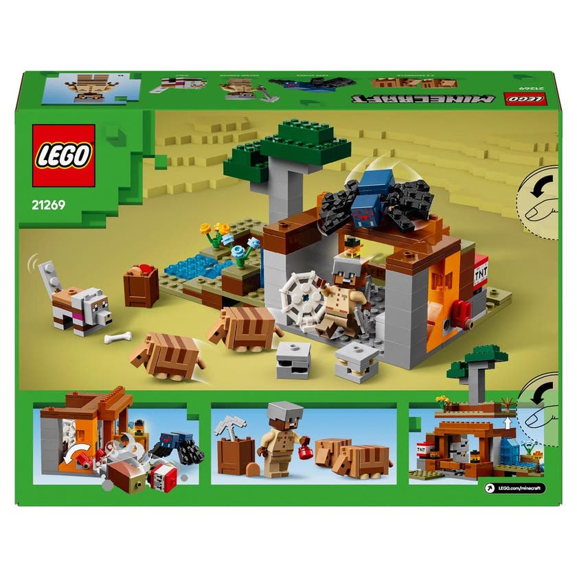 LEGO Minecraft 21269, Expeditionen till bältdjursgruvan