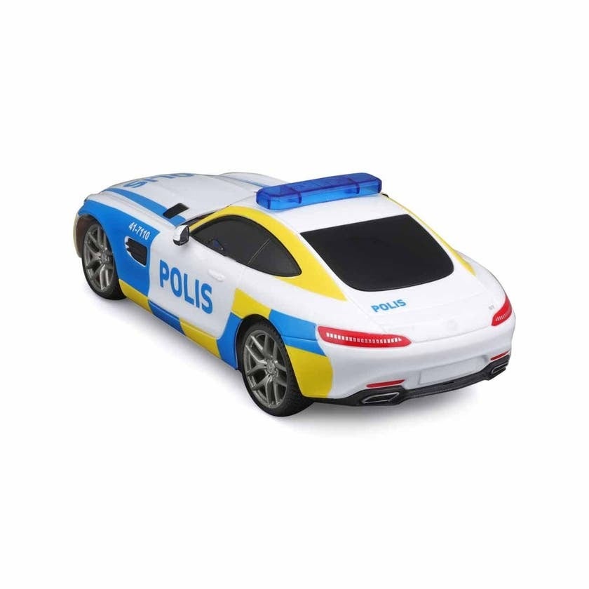 Radiostyrd Mercedes-AMG GT Polisbil 1:24