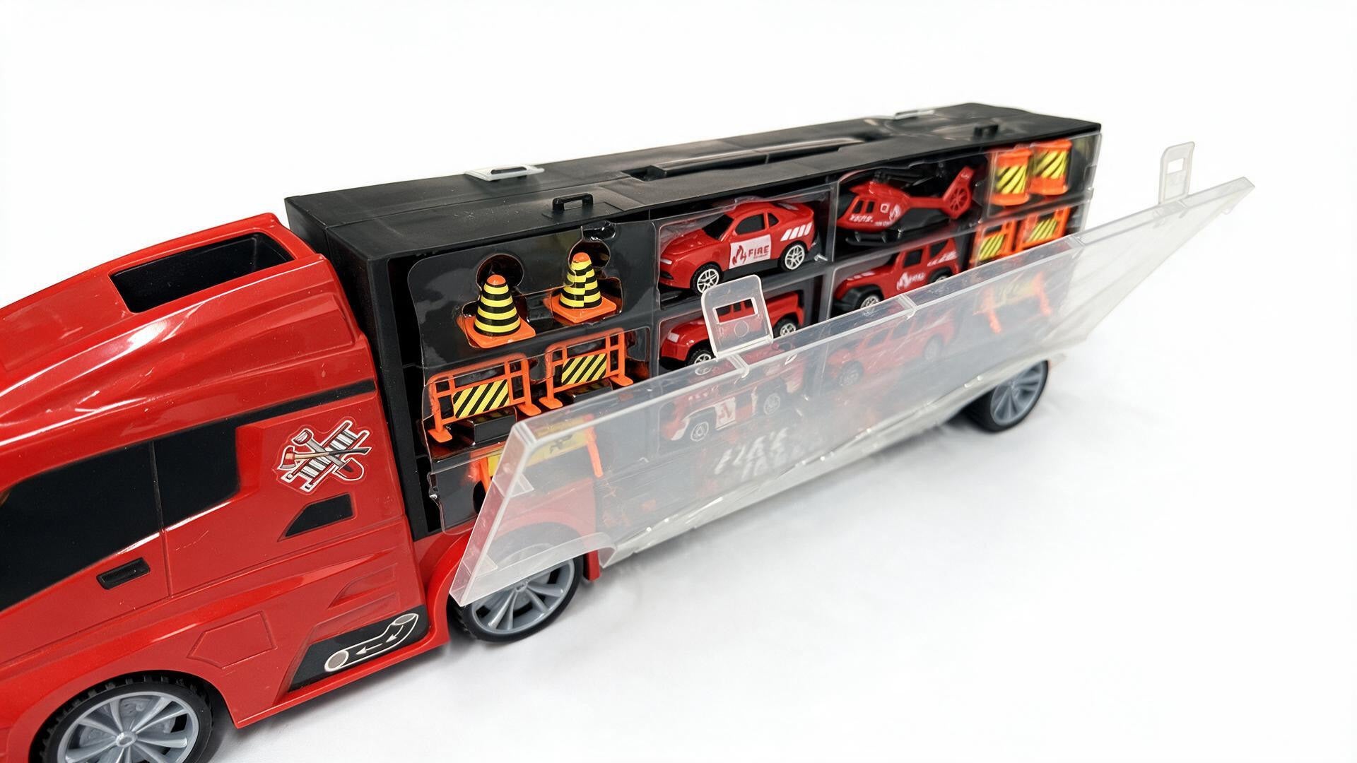 Rapid Speed - Truck med brandfordon & tilbehör