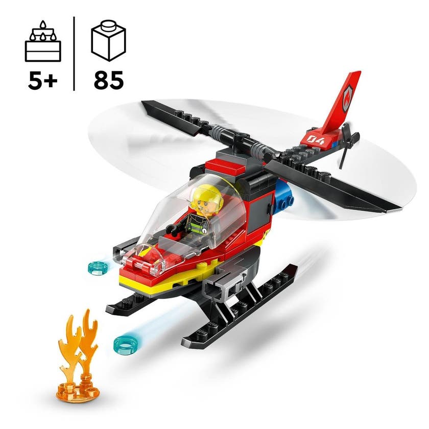 LEGO City 60411, Brandräddningshelikopter