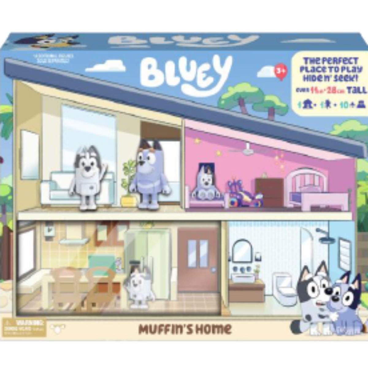 Bluey Muffins House Playset från 3 år