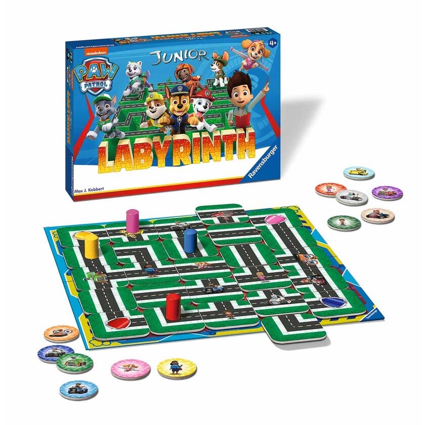 Ravensburger, Paw Patrol, Junior Labyrinth SV/DA/NO/FI/