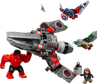 LEGO® Marvel Captain America mot Red Hulk 76292