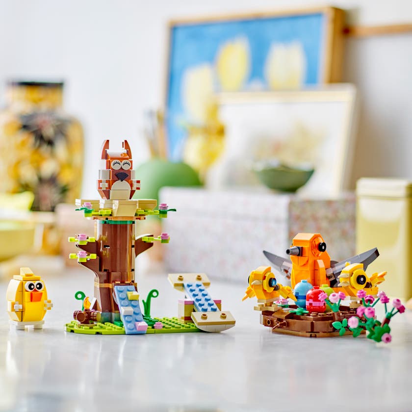LEGO® Vårlig djurlekplats Lekset med fågel och ekorre 40709