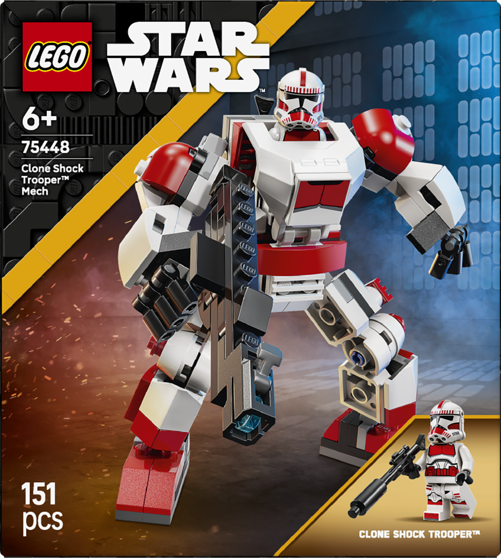 LEGO® Star Wars™ Clone Shock Trooper™ Mech Set 75448