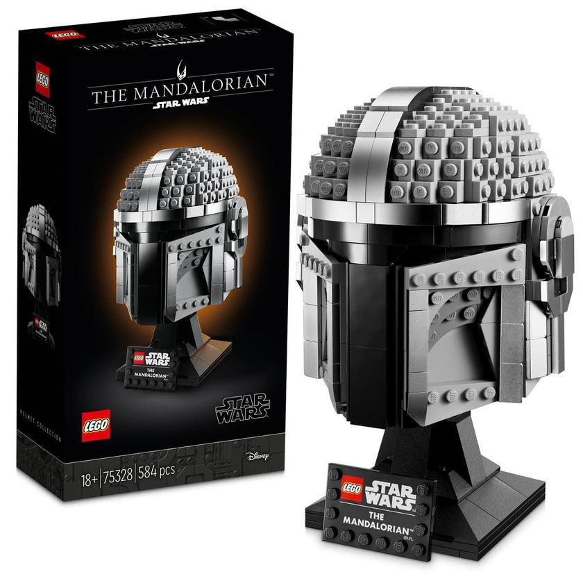 LEGO Star Wars TM 75328, The Mandalorian™ Helmet