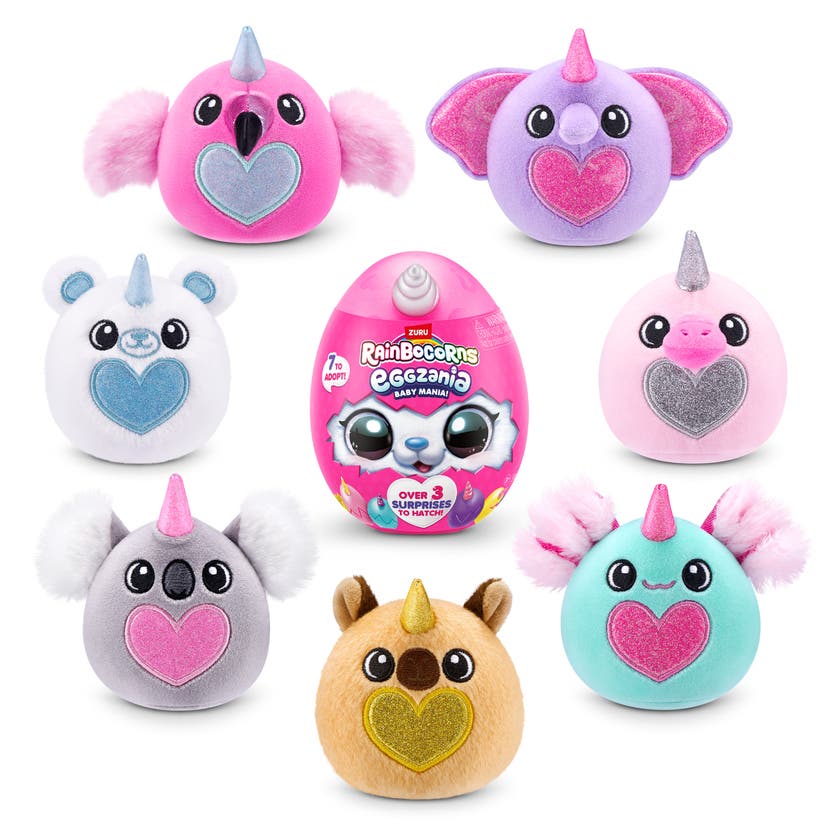 Rainbocorns - Baby Eggzania Plyschfigur