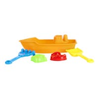 Sandlek, Strandset Båt Med 4 Delar