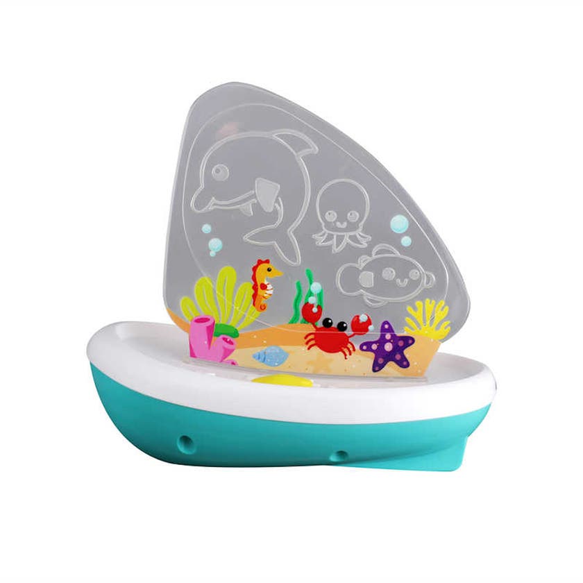 Burago Junior Splash N Play Light Up Sailboat