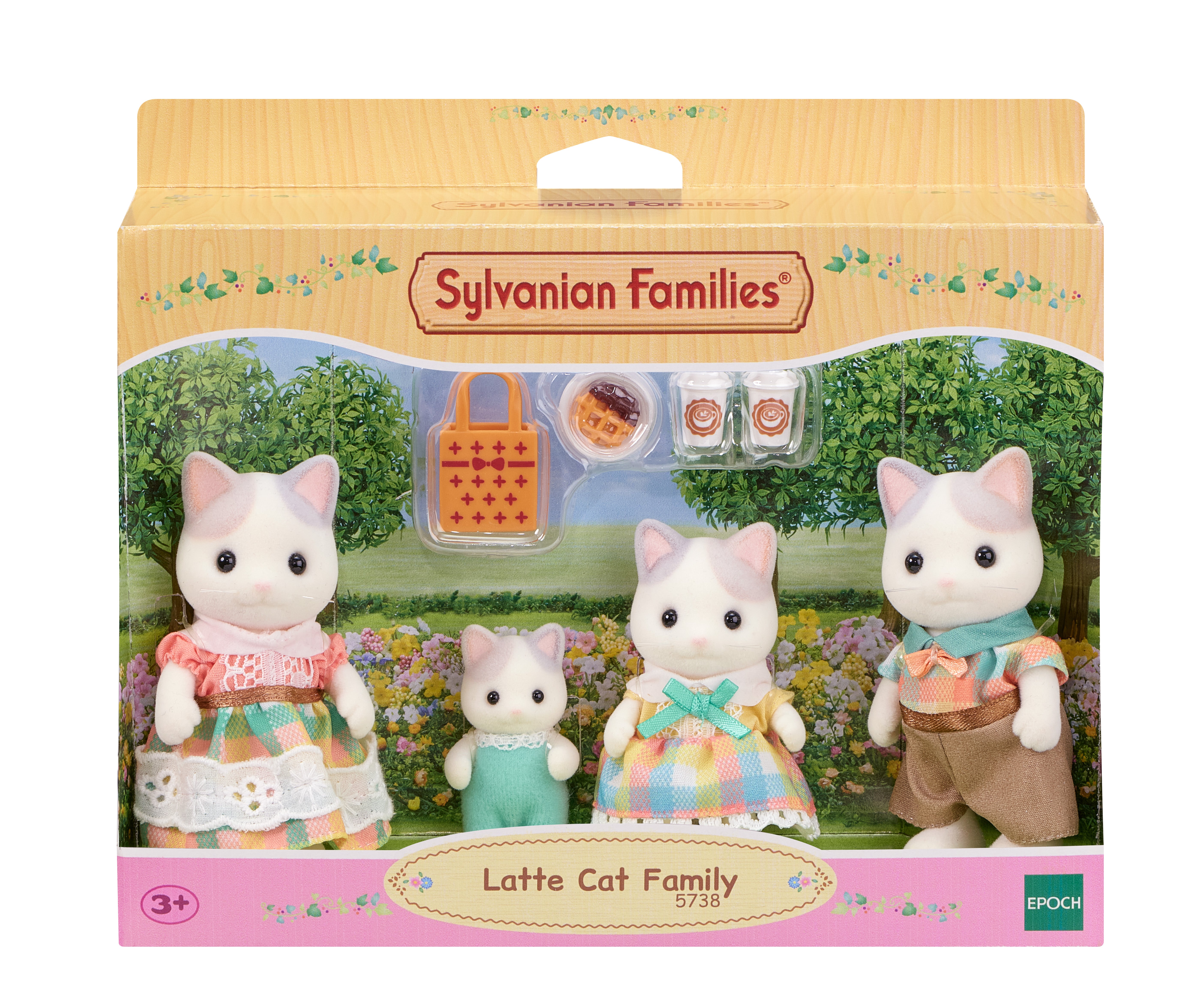 Sylvanian Families - Familjen Lattekatt