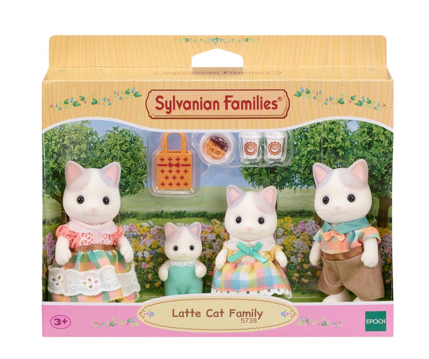 Sylvanian Families - Familjen Lattekatt
