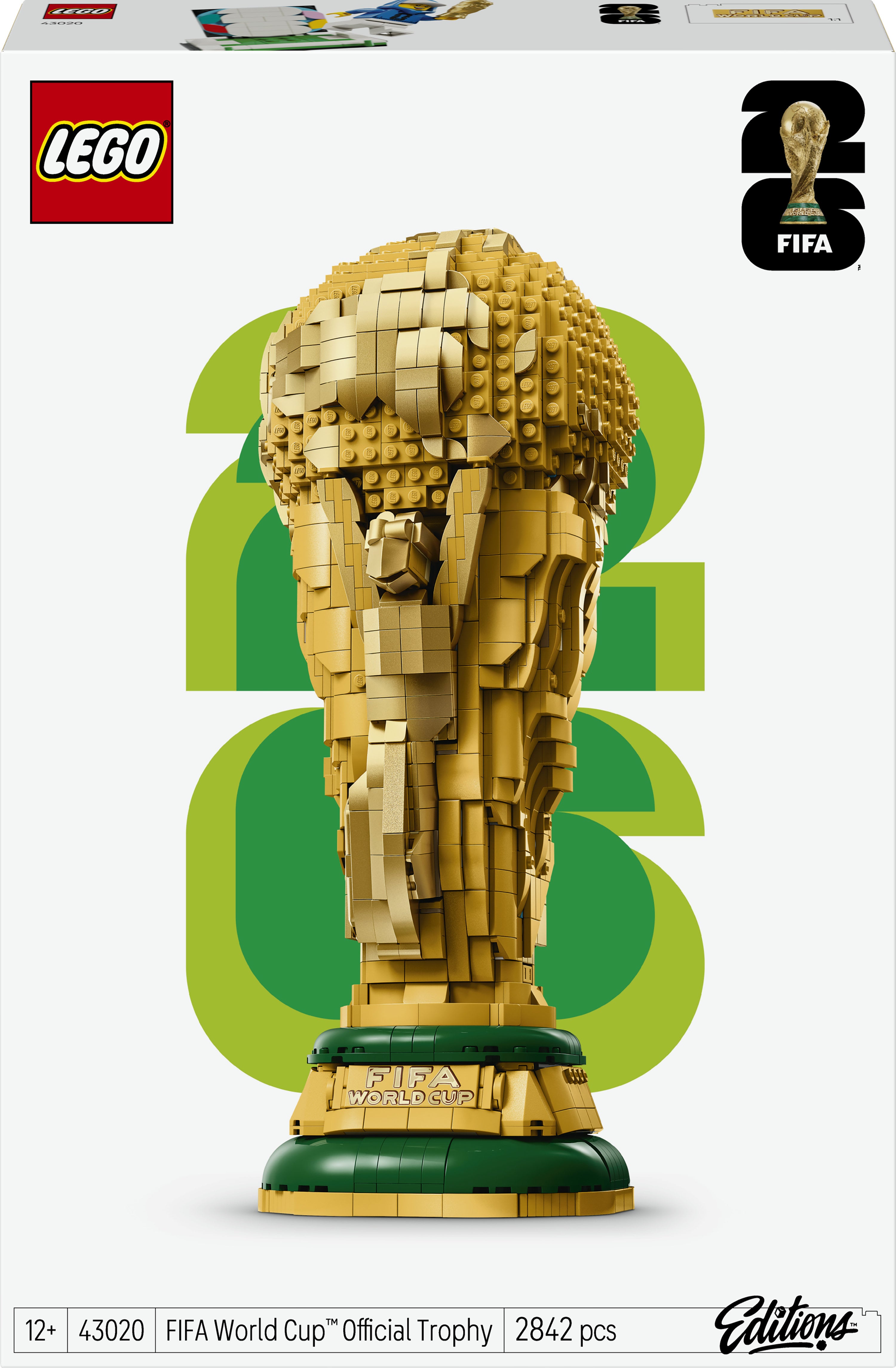 LEGO® Editions Officiell pokal från fotbolls-VM 43020