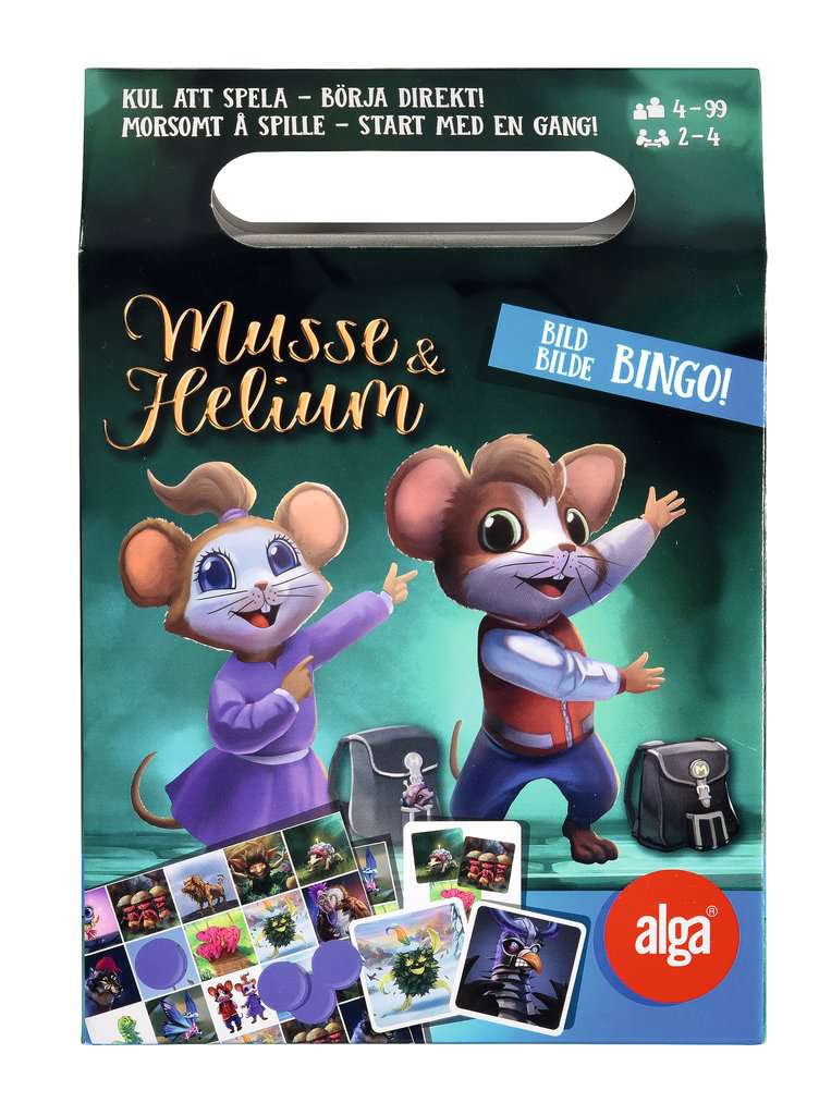 Alga, Musse & Heliums busiga bingo