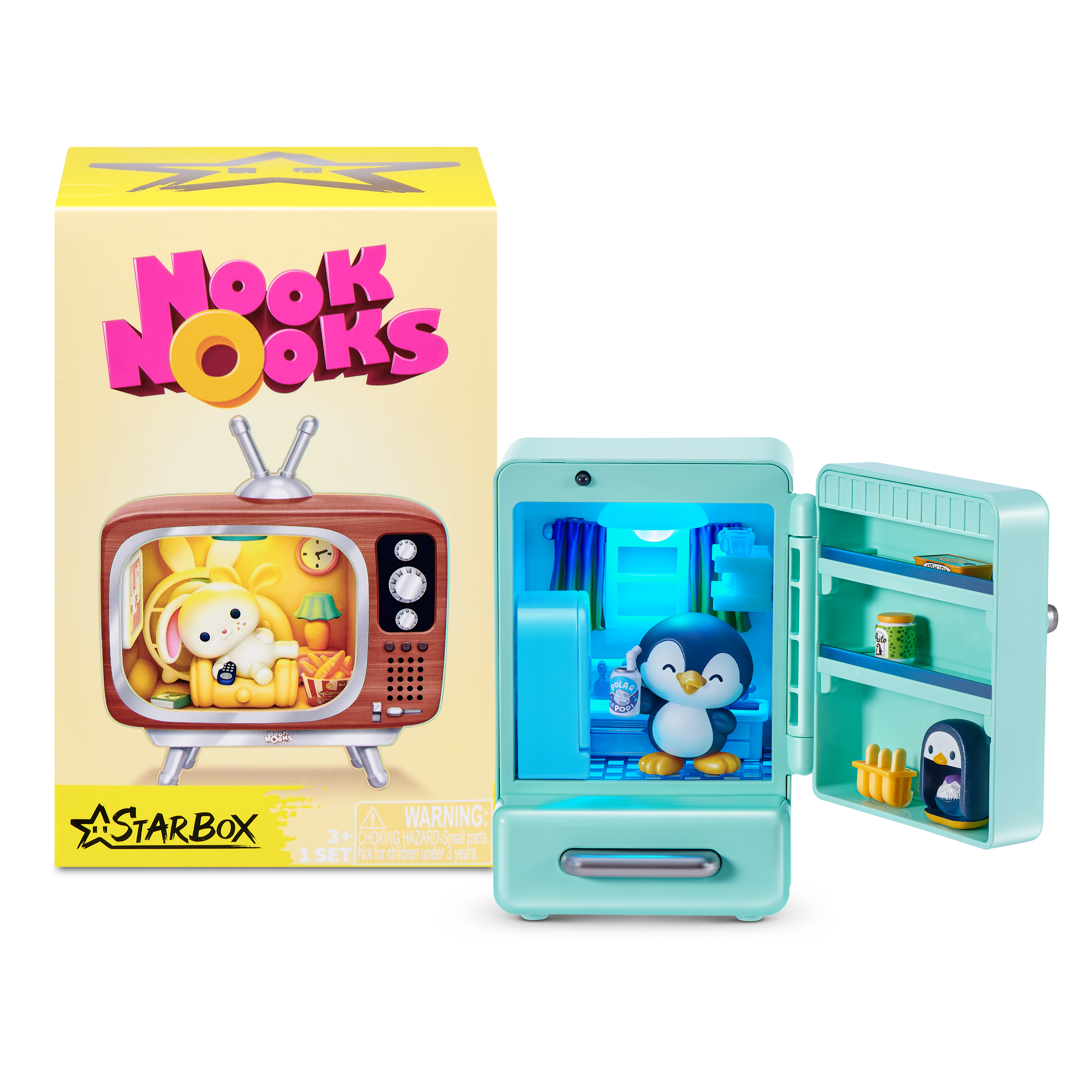 Star Box Nook Nooks - LED-upplysta samlarfigurer