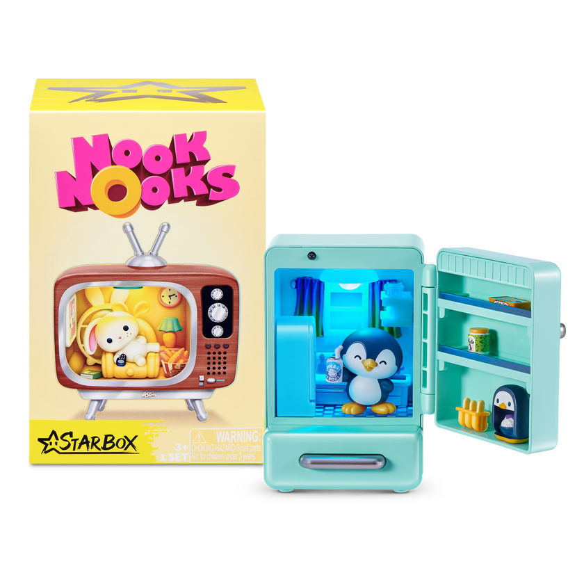 Star Box Nook Nooks - LED-upplysta samlarfigurer