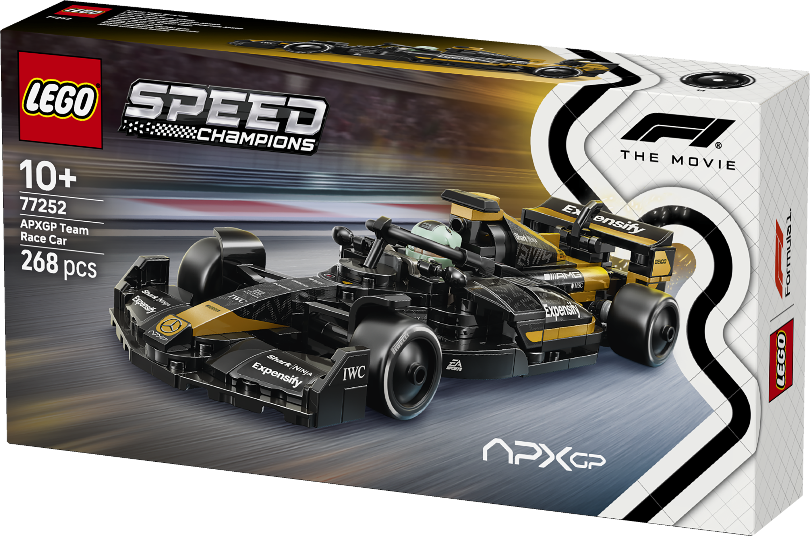 LEGO® Speed Champions APXGP-stallets racerbil från F1® The Movie 77252
