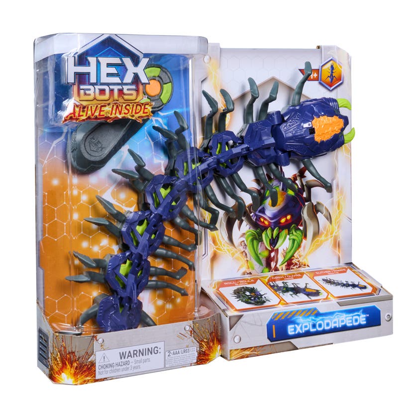 Hex Bots Exploding Centipede Fjärrstyrd
