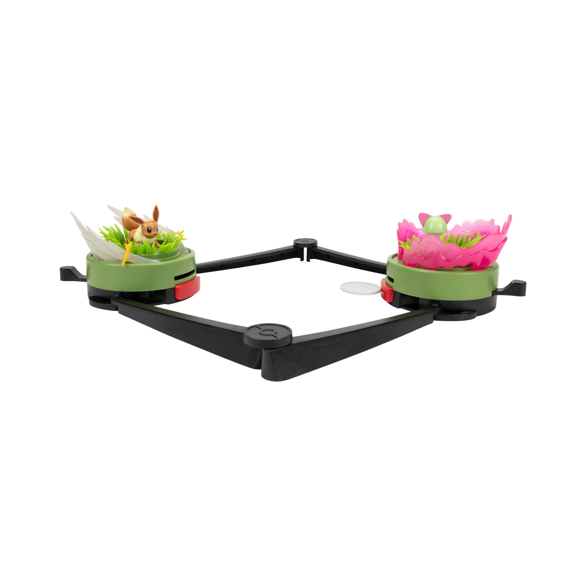 Pokémon Battle Disc Showdown Eevee vs Ralts