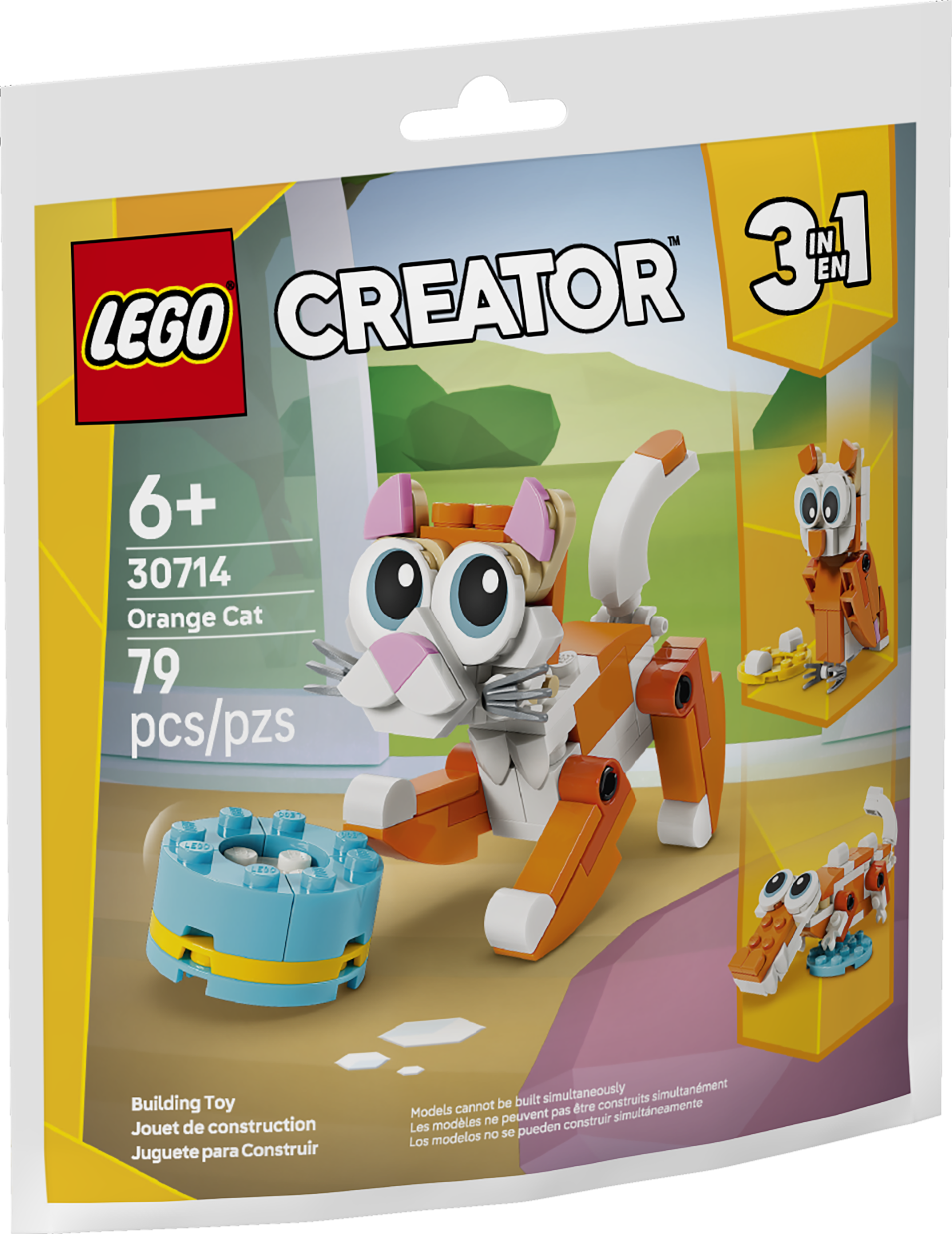 LEGO Orange katt 30714