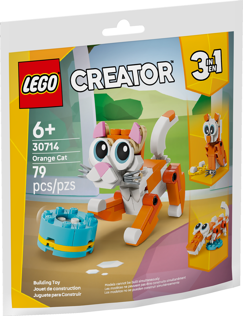 LEGO Orange katt 30714