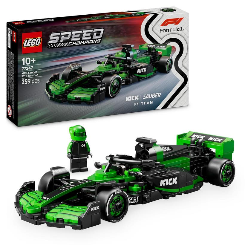 LEGO Speed Champions 77247, KICK Sauber F1® Team C44 Race Car