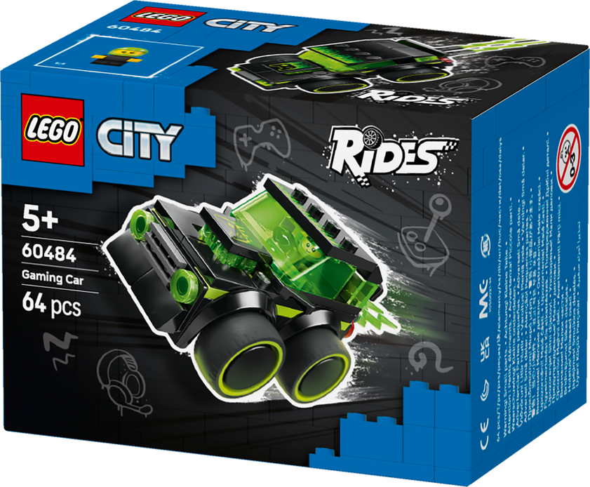LEGO® City Fordon – spelracerbil – Modellbilsset 60484