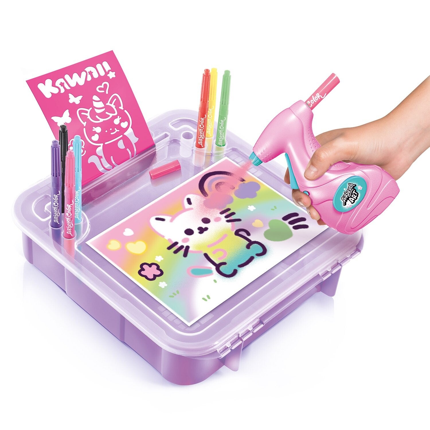 Airbrush Art Kawaii Aktivitetsväska