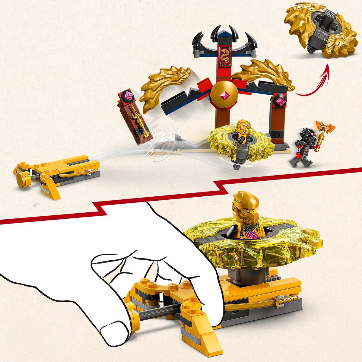 LEGO Ninjago 71826, Drakspinjitzu – stridspaket