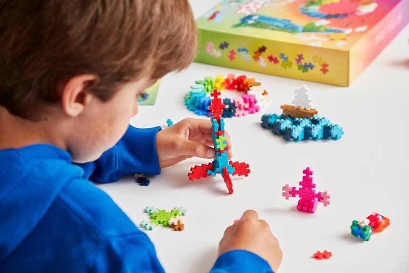 Plus-Plus Learn to build Colorverse Super set