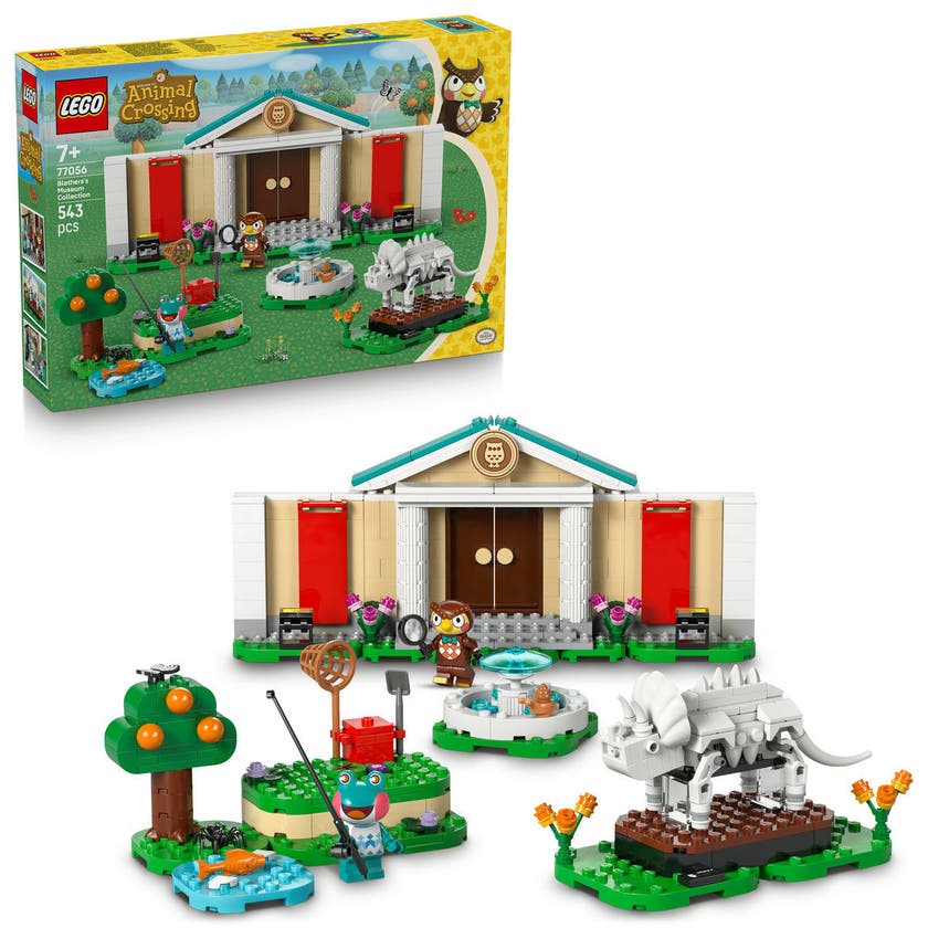 LEGO Animal Crossing 77056, Blathers museisamling