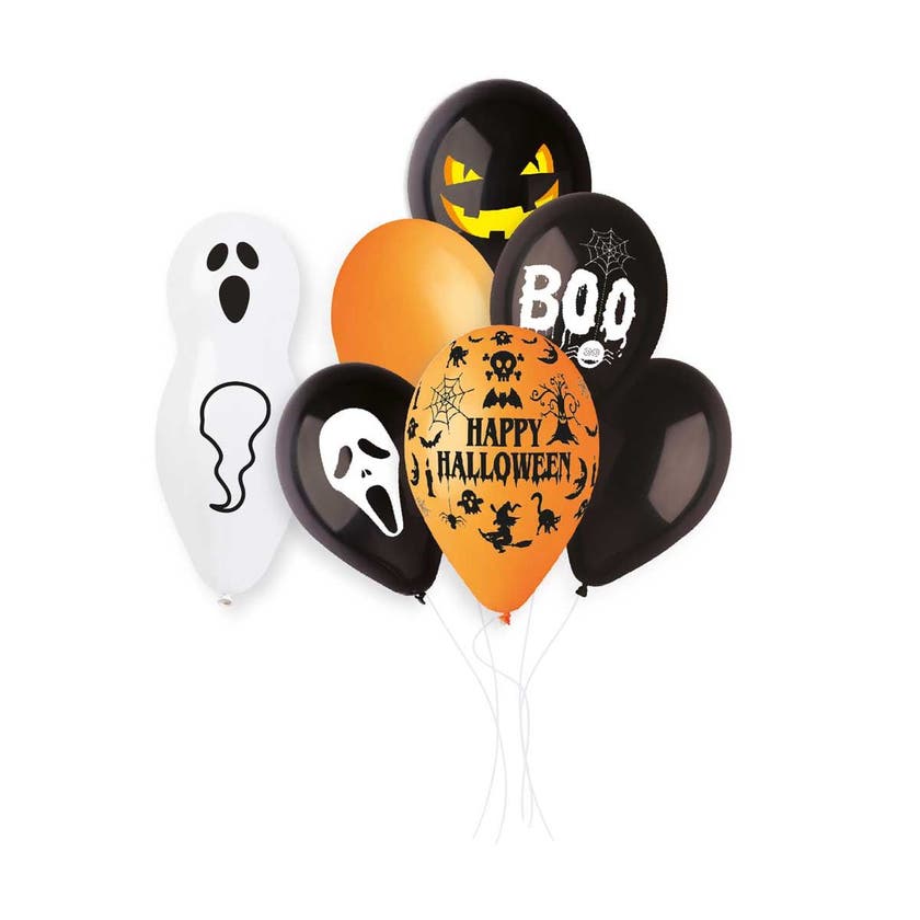 Halloween, Balloon Halloween Mix 25 Pcs/Pss