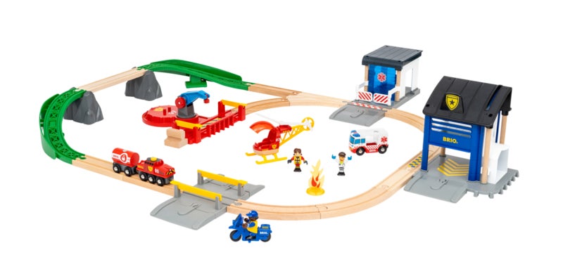BRIO Tåg, Rescue Team Train Set