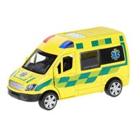 Ambulansbil i metall 1:32 Svensk