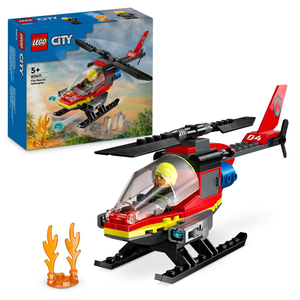 LEGO City 60411, Brandräddningshelikopter