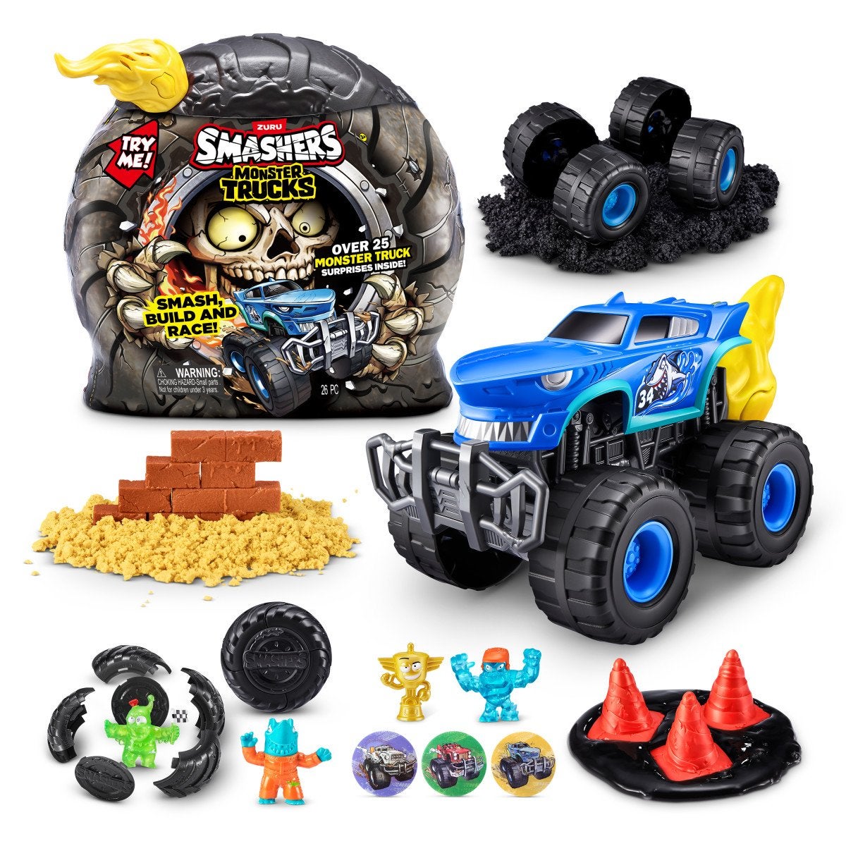 Smashers, Monster Truck Surprise S1 Monster Truck Playset